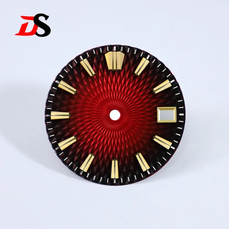 28.5mm Dial Pineapple Face Dial GS Diamond Pattern No Lume for NH35NH36 Movement