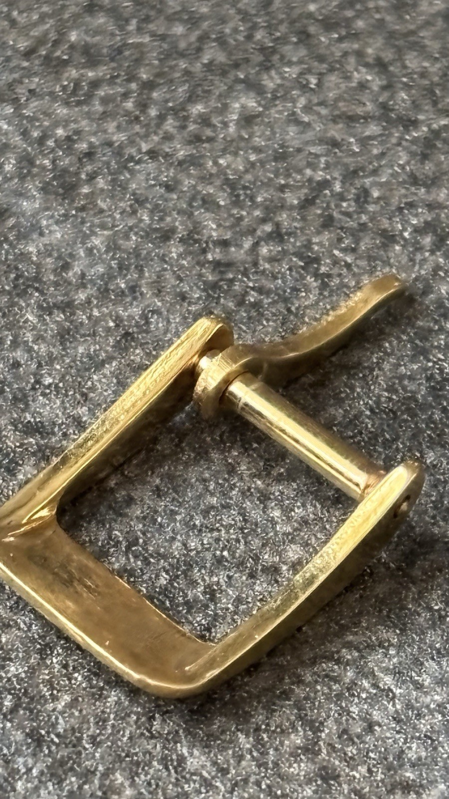 Longines Buckle 10mm Vintage Gold Steel Buckle Gold Original Strap