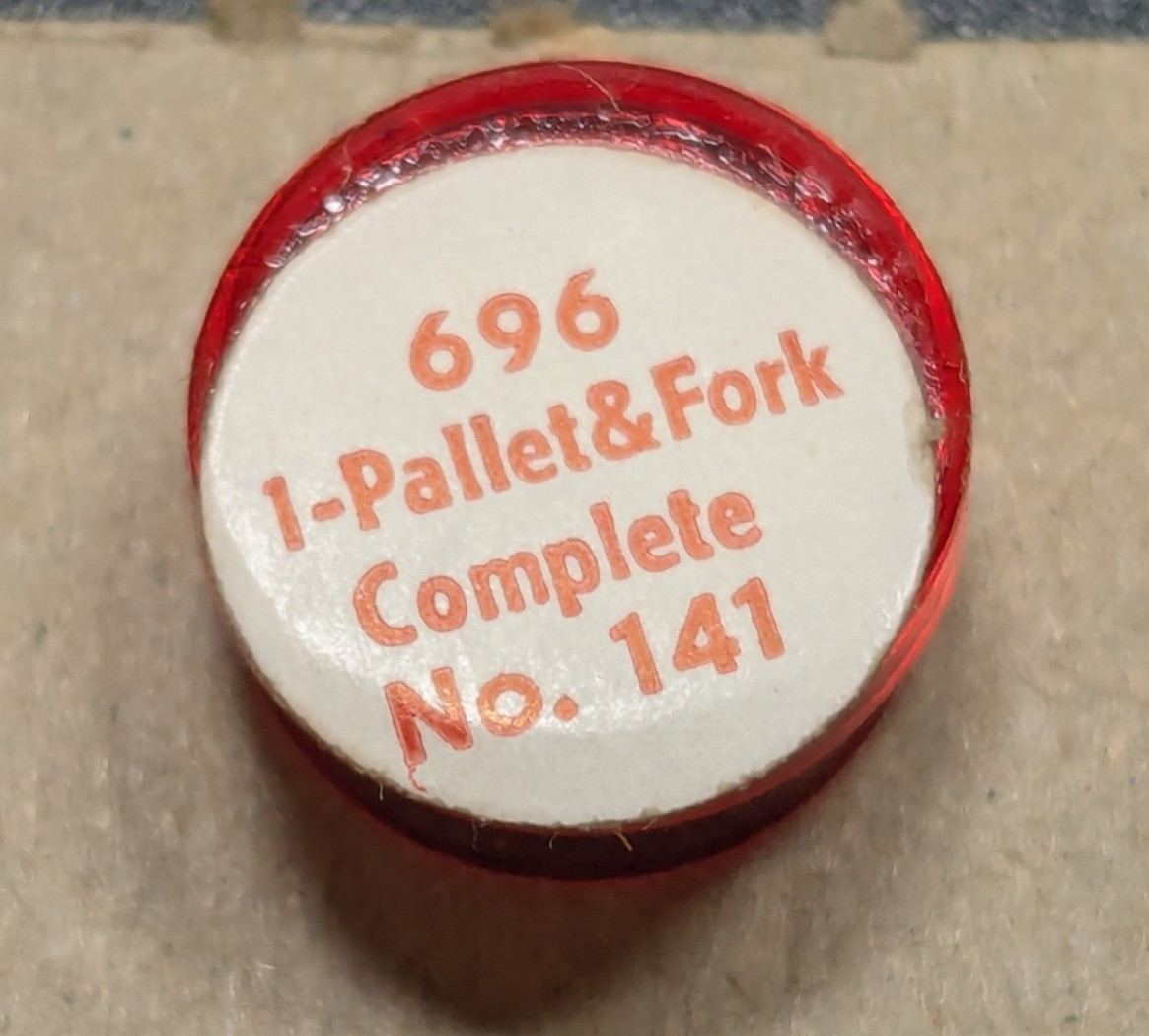 NOS Elgin 696 FF60 – Pallet Fork Complete – Watch Part Watchmakers 141 / 710