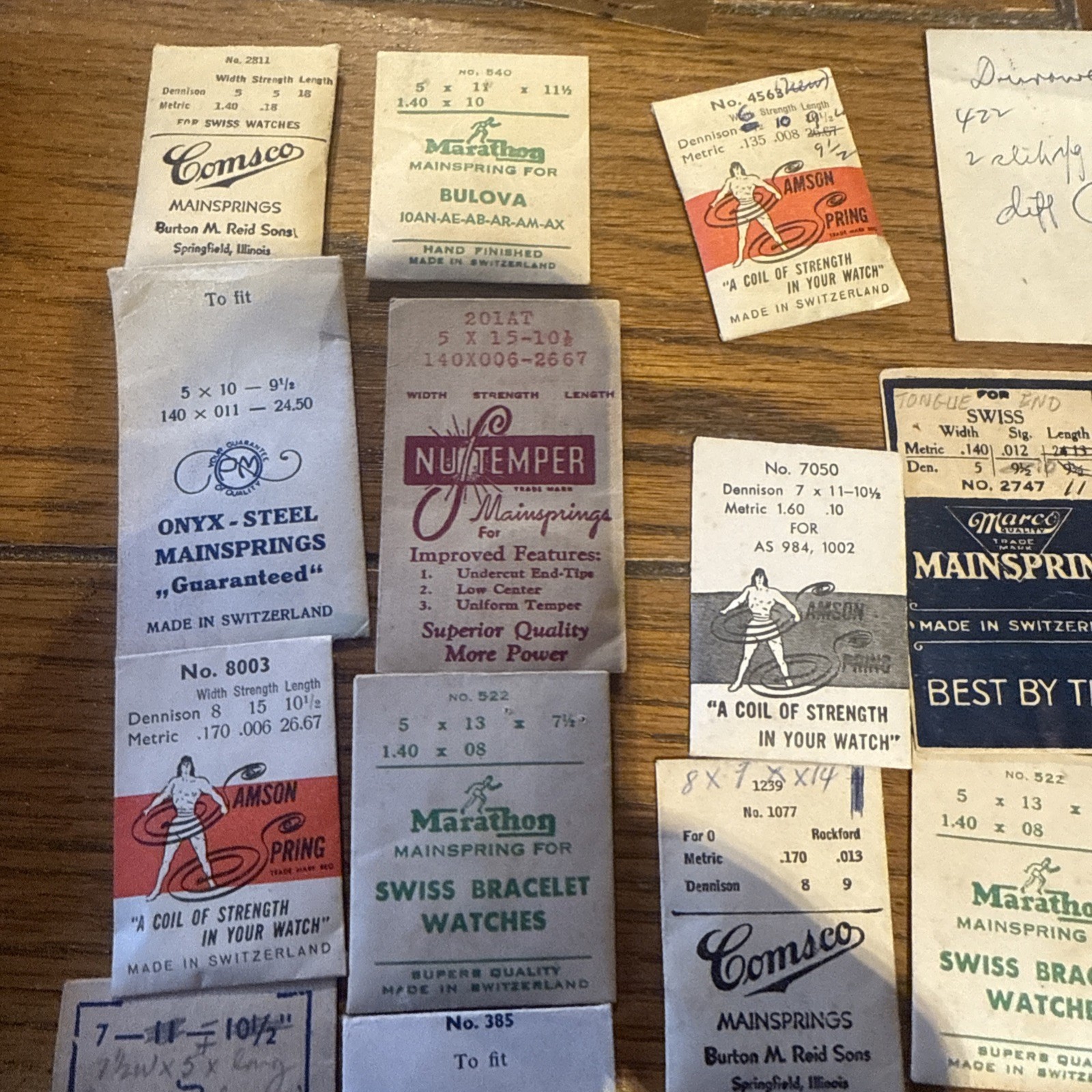 Vintage Mainspring Lot 19