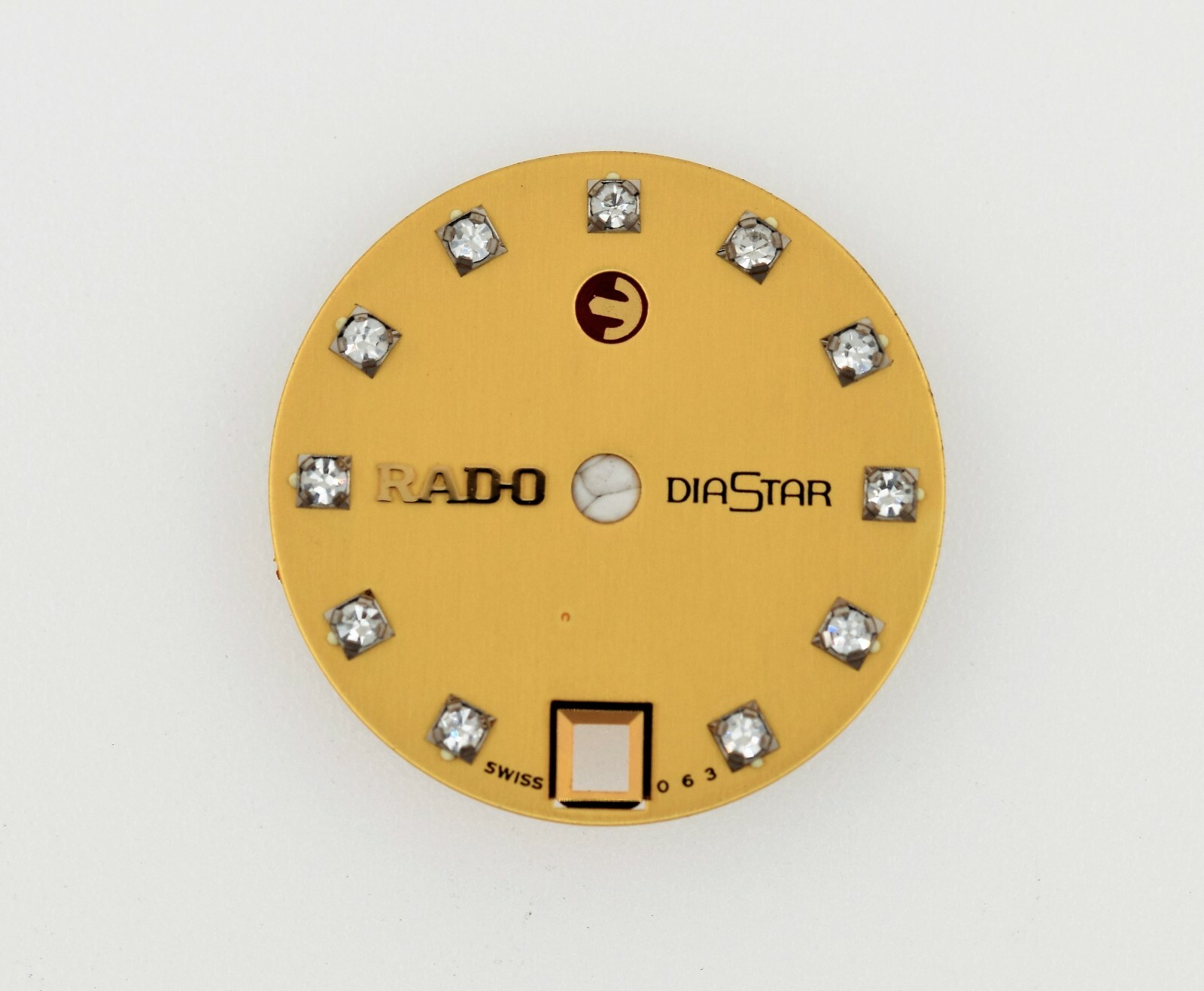 RADO Diastar NOS Limited Edition Watch Dial Diamonds 17mm 561.0016 (SO1012)