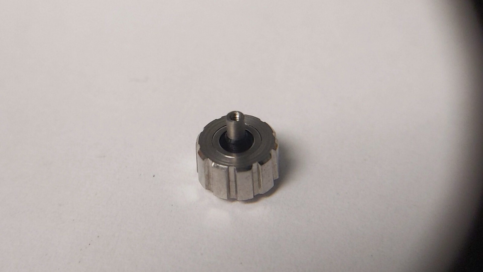 CROWN S/S white 6.5mm diameter x 2.5mm tube (tube not included) long post