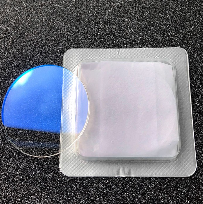1.2/1.5/2.0/2.5mm Thick Blue AR Coated Sapphire Watch Glass Crystal 21-40mm
