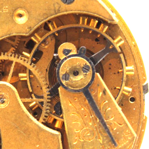 1915 ELGIN POCKET WATCH MOVEMENT 18475807 GRADE: 293 16s 7j (RI2)