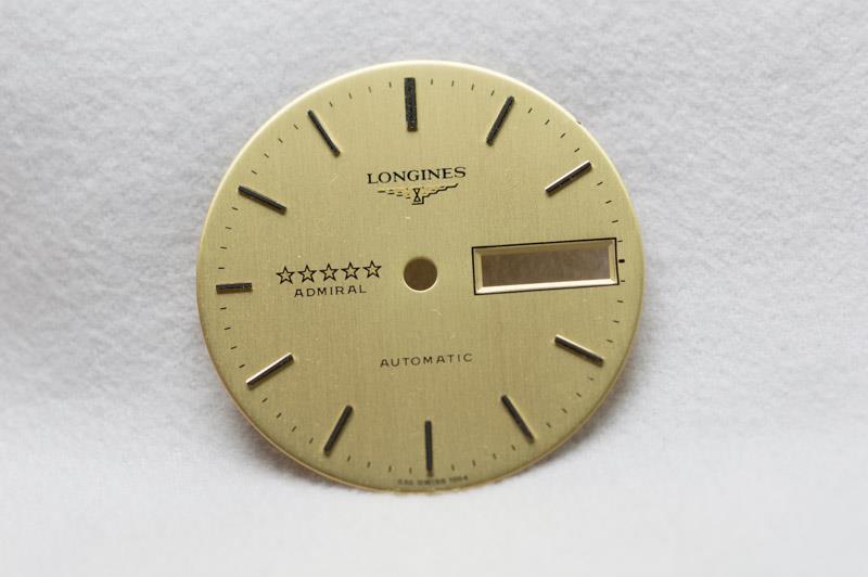 Longines Gents Gold Admiral Automatic Wristwatch Dial – 27mm NOS