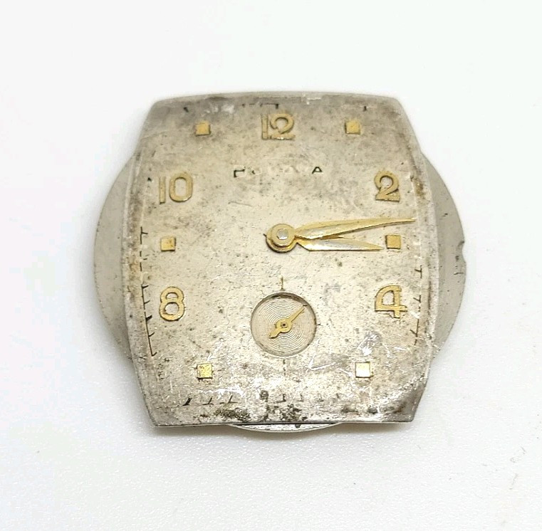 Vintage Bulova 11AC 17 Jewels Mechanical Watch Movement For Parts Or Repair