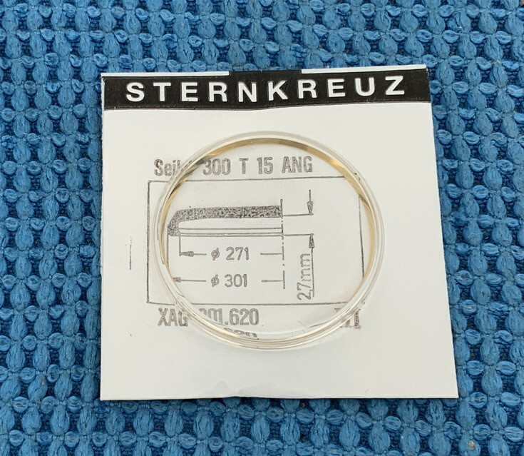 300T15ANG Seiko Crystal (To Fit Made By Sternkreuz) New Old Stock 290-300 R