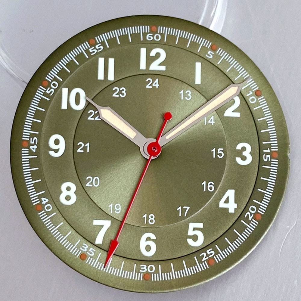 Diver 36mm Pilot Watch Case 20ATM Sapphire Glass Fit NH35 NH36 Miyota 8215 PT