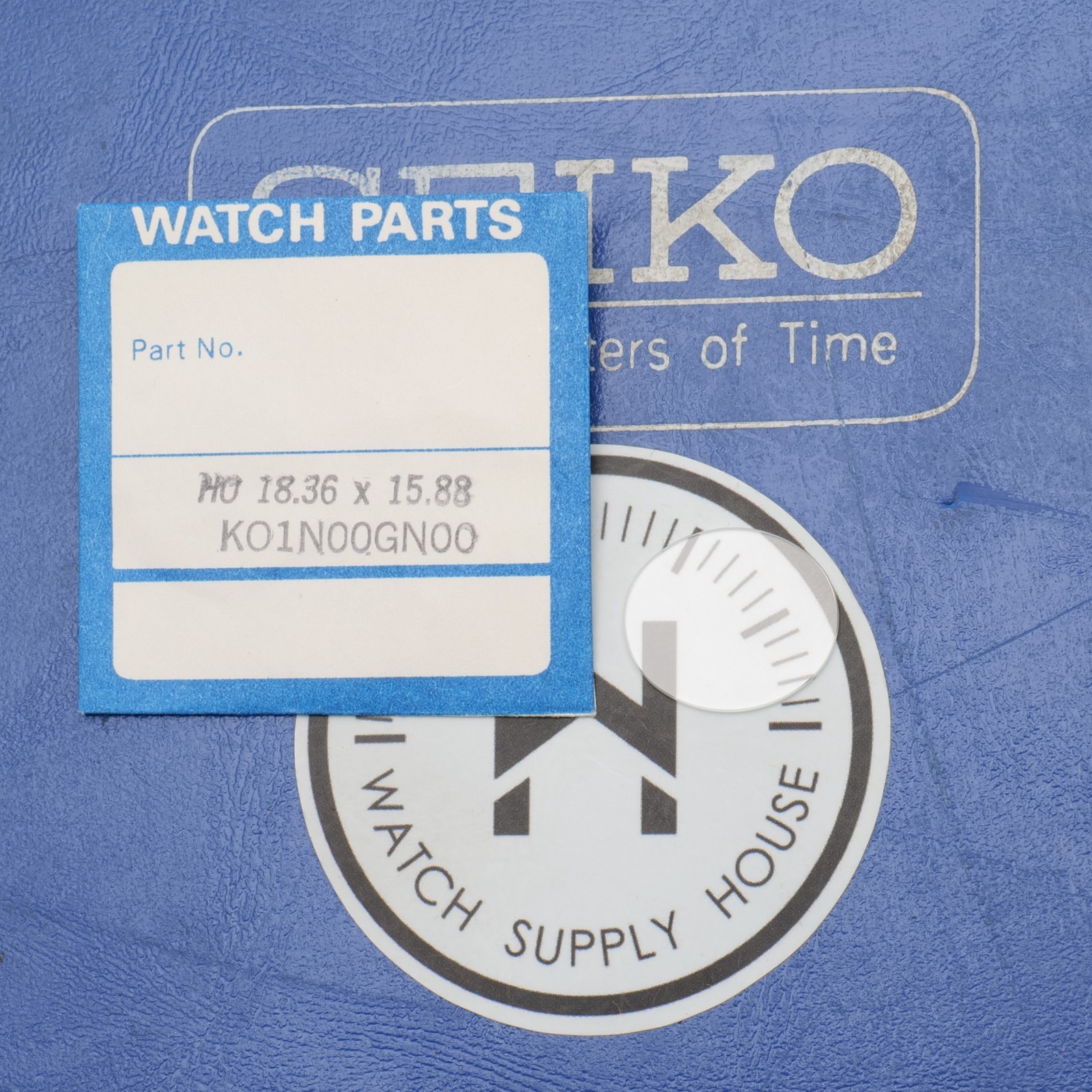 Seiko Original Watch Crystal Part K01N00GN Watchmakers New Old Stock (SEKG)