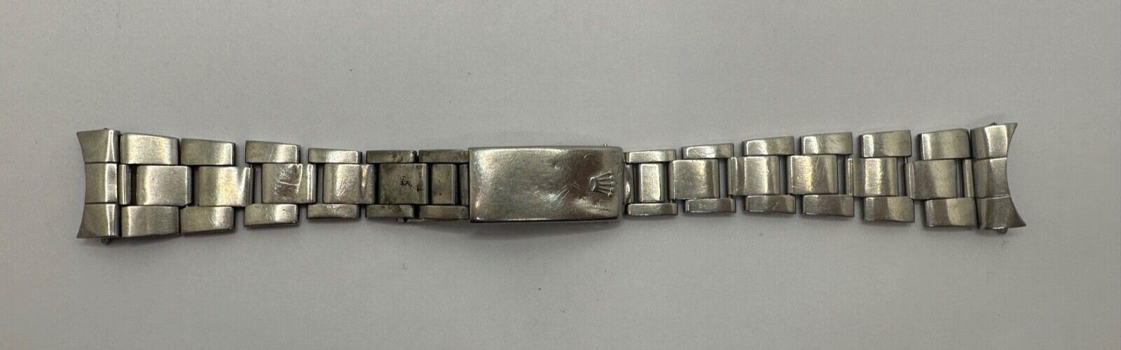 ORIGINAL Rolex 7835 Steel Band Bracelet 19MM 357 Endlinks Oyster From 1976