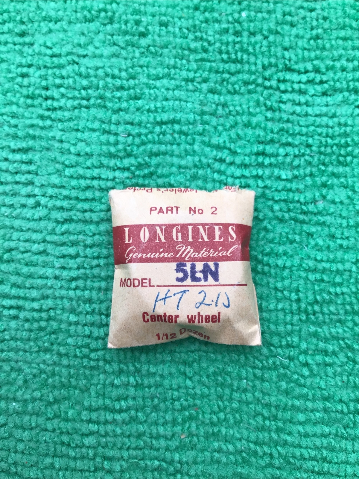Longines Cal. 5LN Part 200 Center Wheel & Pinion Part