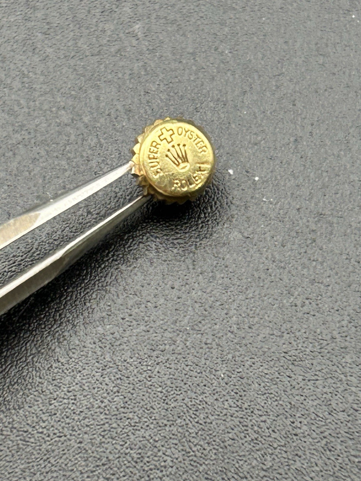 Vintage Rolex Super Oyster Crown 6.1MM GOLD COLOUR USE X42)