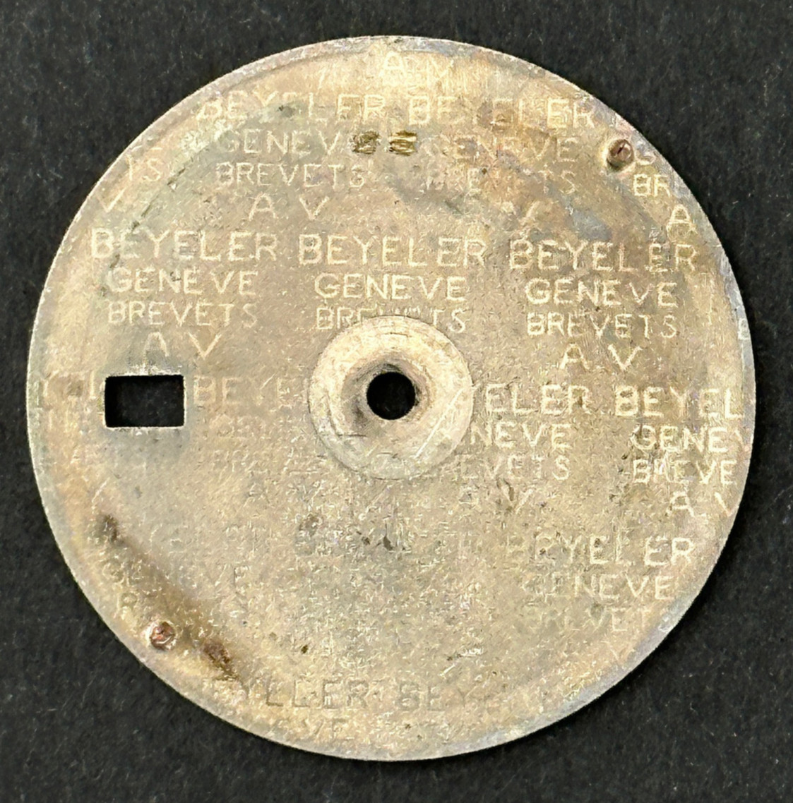 Vintage Rolex Oysterdate Precision Watch Dial for 6694