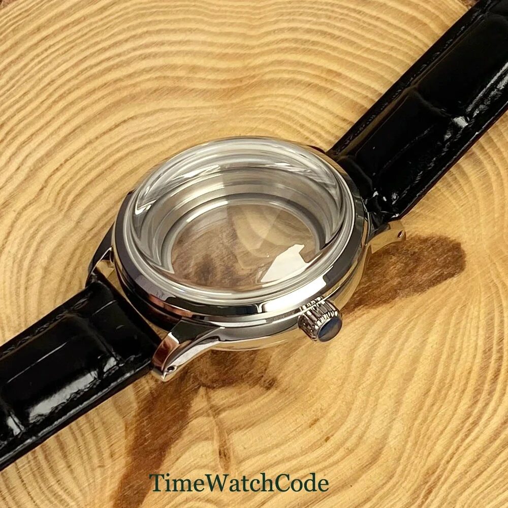 316L Watch Case for NH35 NH38 ETA2824 PT5000 10ATM Domed Sapphire Crystal 40mm