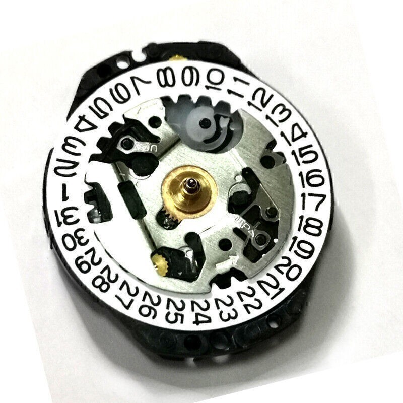 Watch Japanese VX82E Quartz Movement 3Hands at 3 O’clock Window Calendar Replace