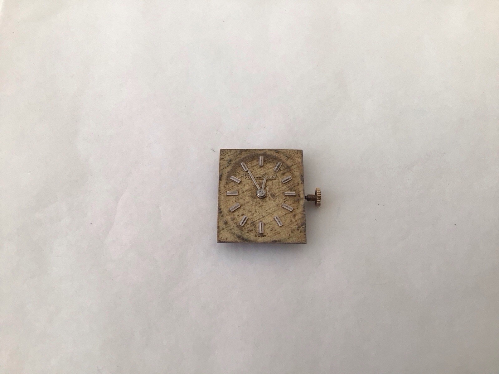 Vintage Lucien Picard Swiss Movement 17j, LP-49.,for parts,balance wheel good.