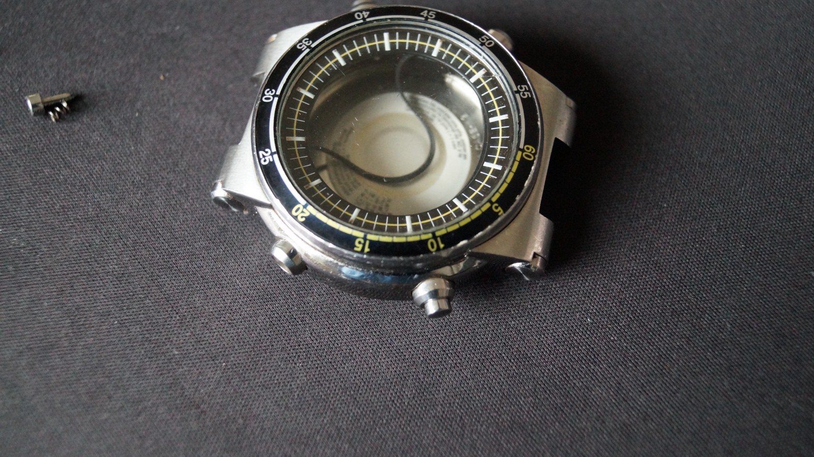 H024 vintage Seiko watch case Analog Digital Sportura Ignition quartz for parts