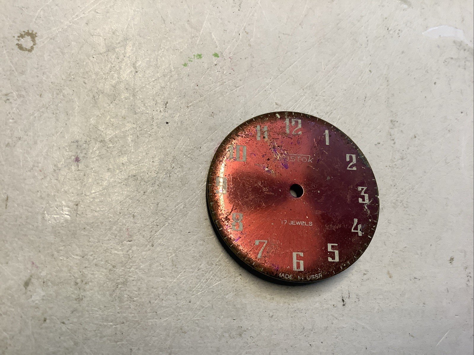WOSTOK 2409 / 2409A DIAL REF 8