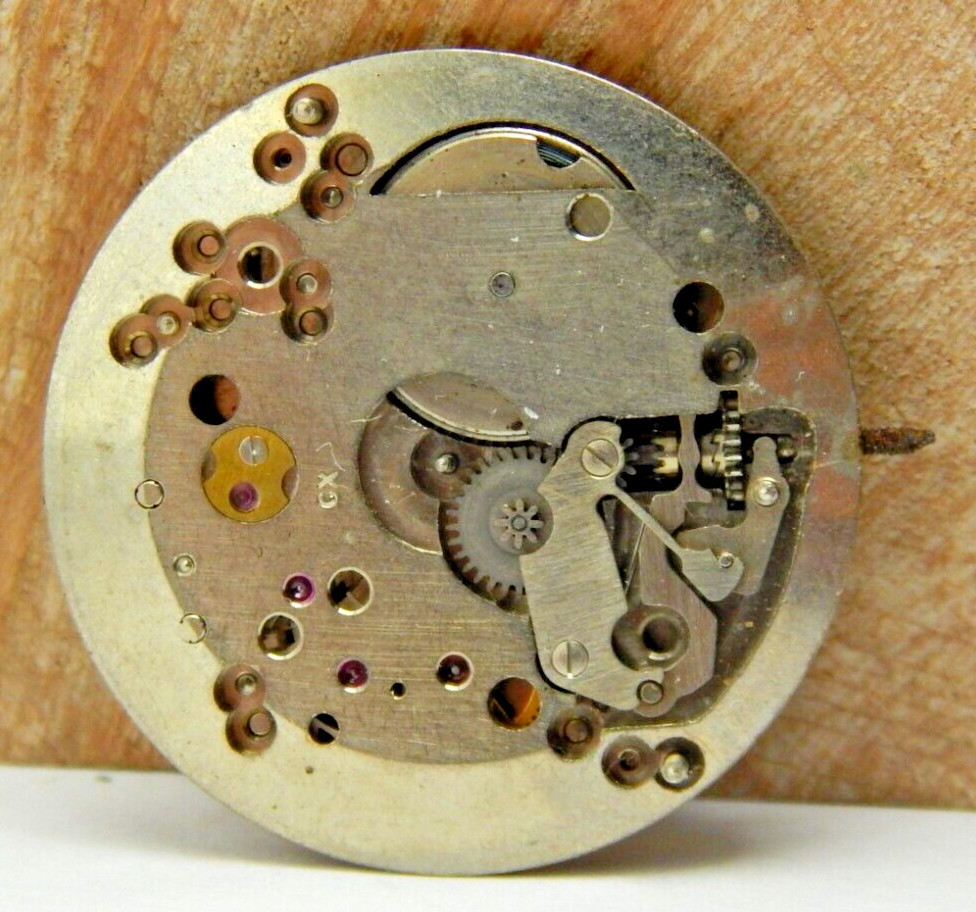 Vintage Louvic watch inc. 17 jewel men’s wrist watch movement with stem swiss