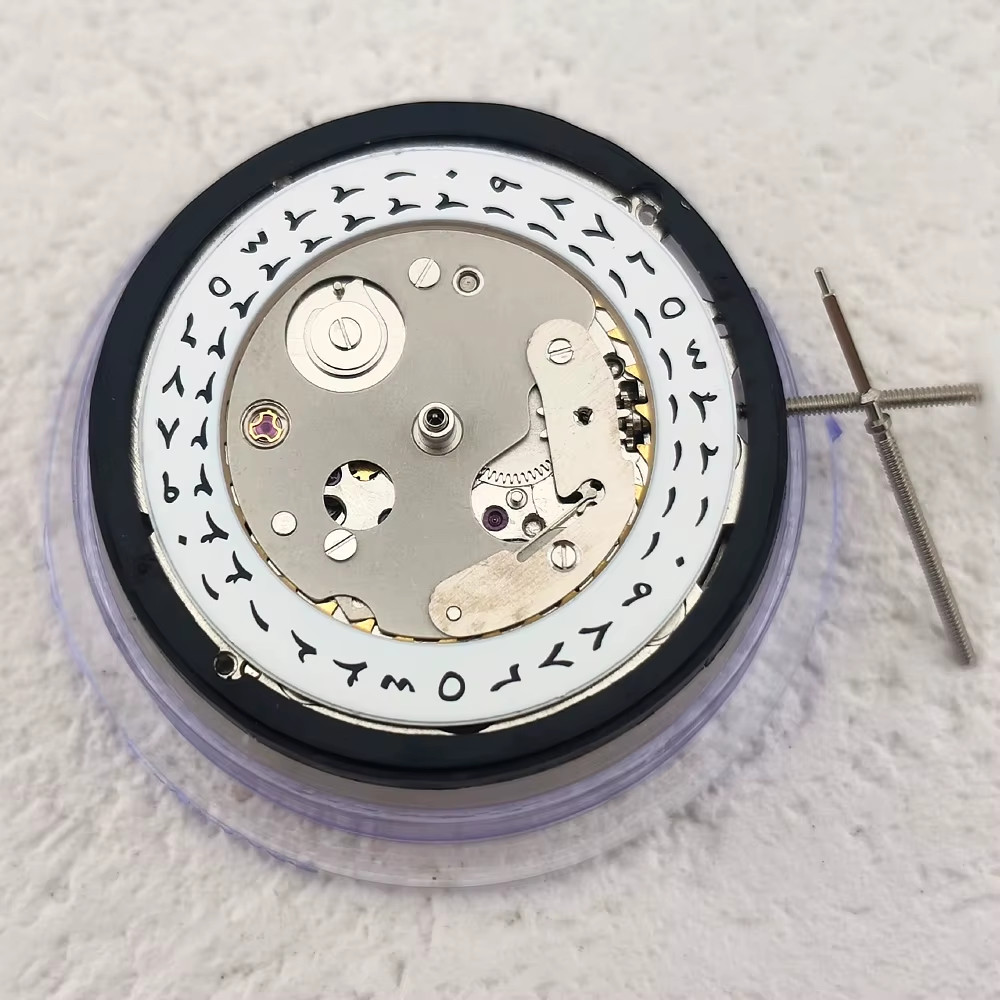 China NH35 Movement Can Replace the Japan NH35 Movement Date 3 O’Clock White Ara