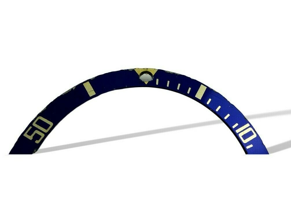 Rolex Submariner Steel 16610A 16800 16610 Watch Bezel Blue Insert Part