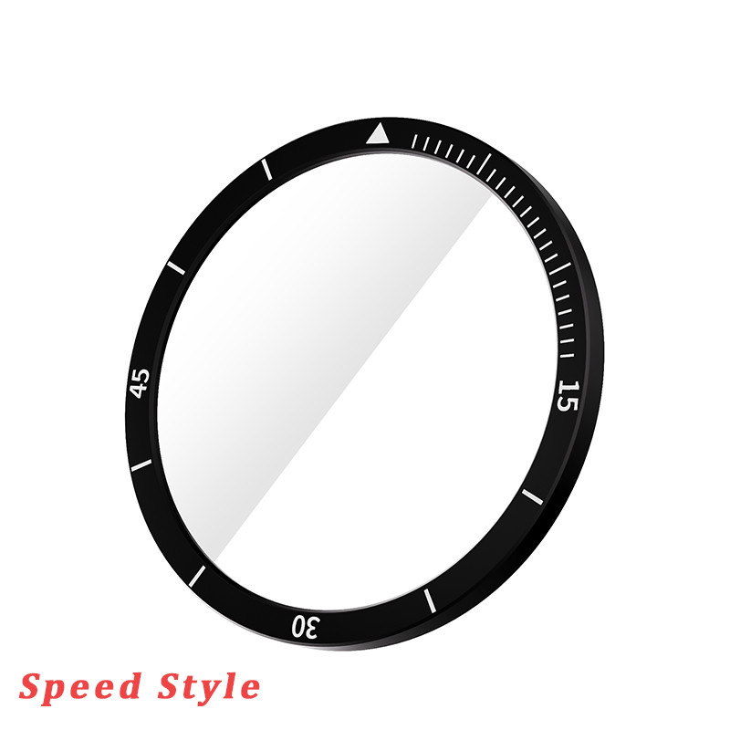 2-IN-1 Glass Film+Metal Bezel Frame Cover For Samsung Galaxy Watch 8 40MM/44MM