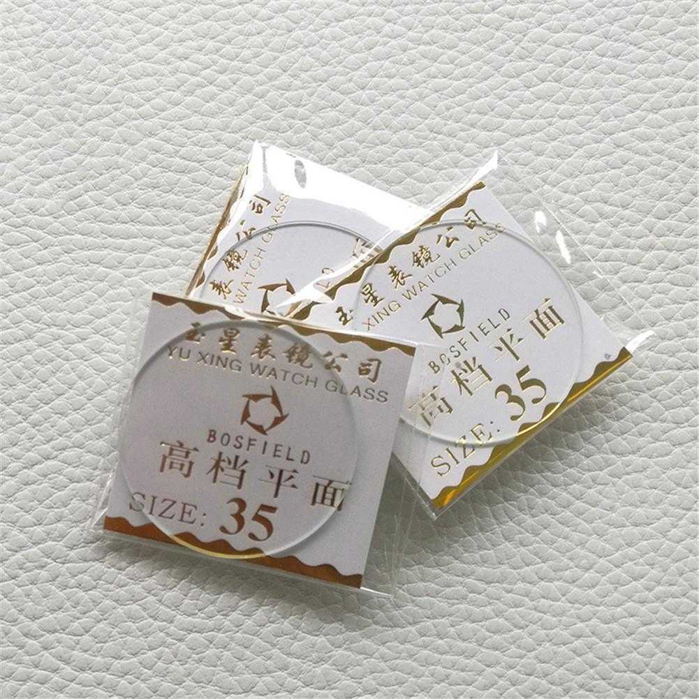 Flat Plain Sapphire Glass Watch Crystal Watch Parts For Watchmaker 35-40mm