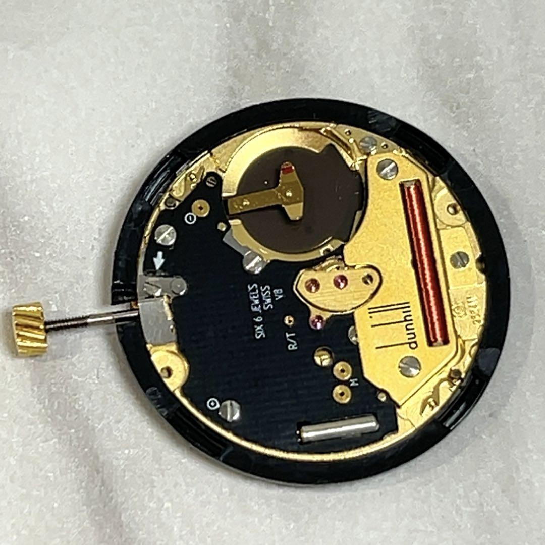 Dunhill Quartz Movement Dial Swiss Made Diamond Face Junk 32mm Parts Repair