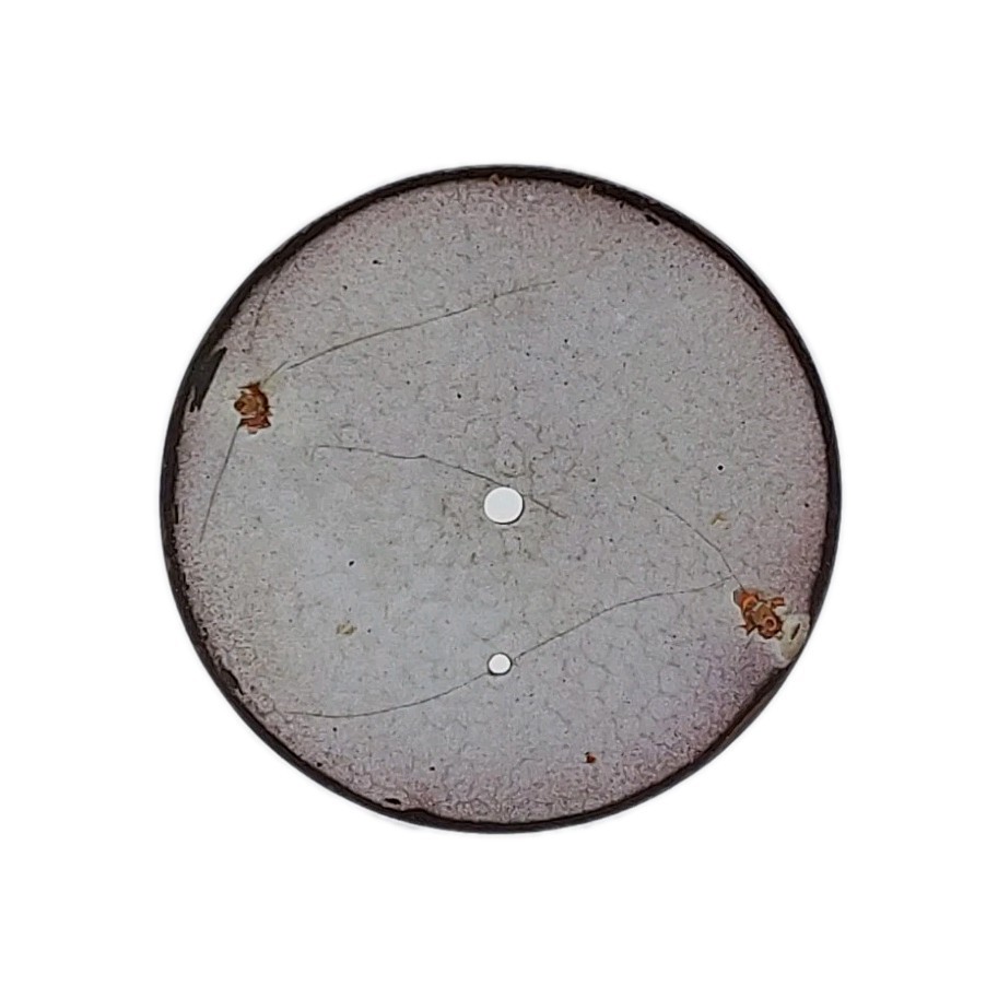 Unbranded 49.7mm Sunk Enamel Pocket Watch Dial Only 1397