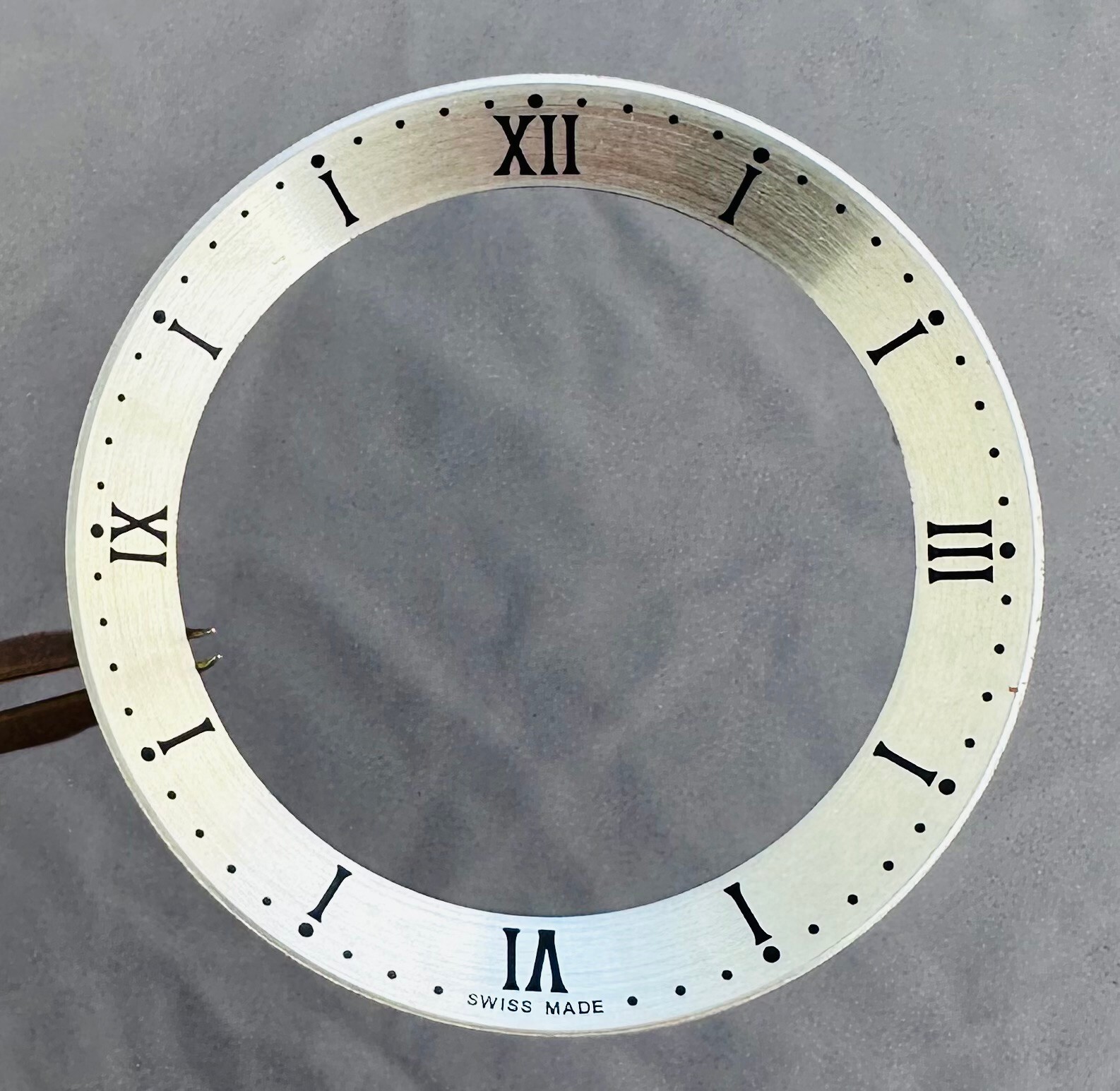 SKELETON DIAL ETA 2824-2, 2892-2, SW200 AUTOMATIC Ø 30.5MM SILVER SWISS MADE NEW