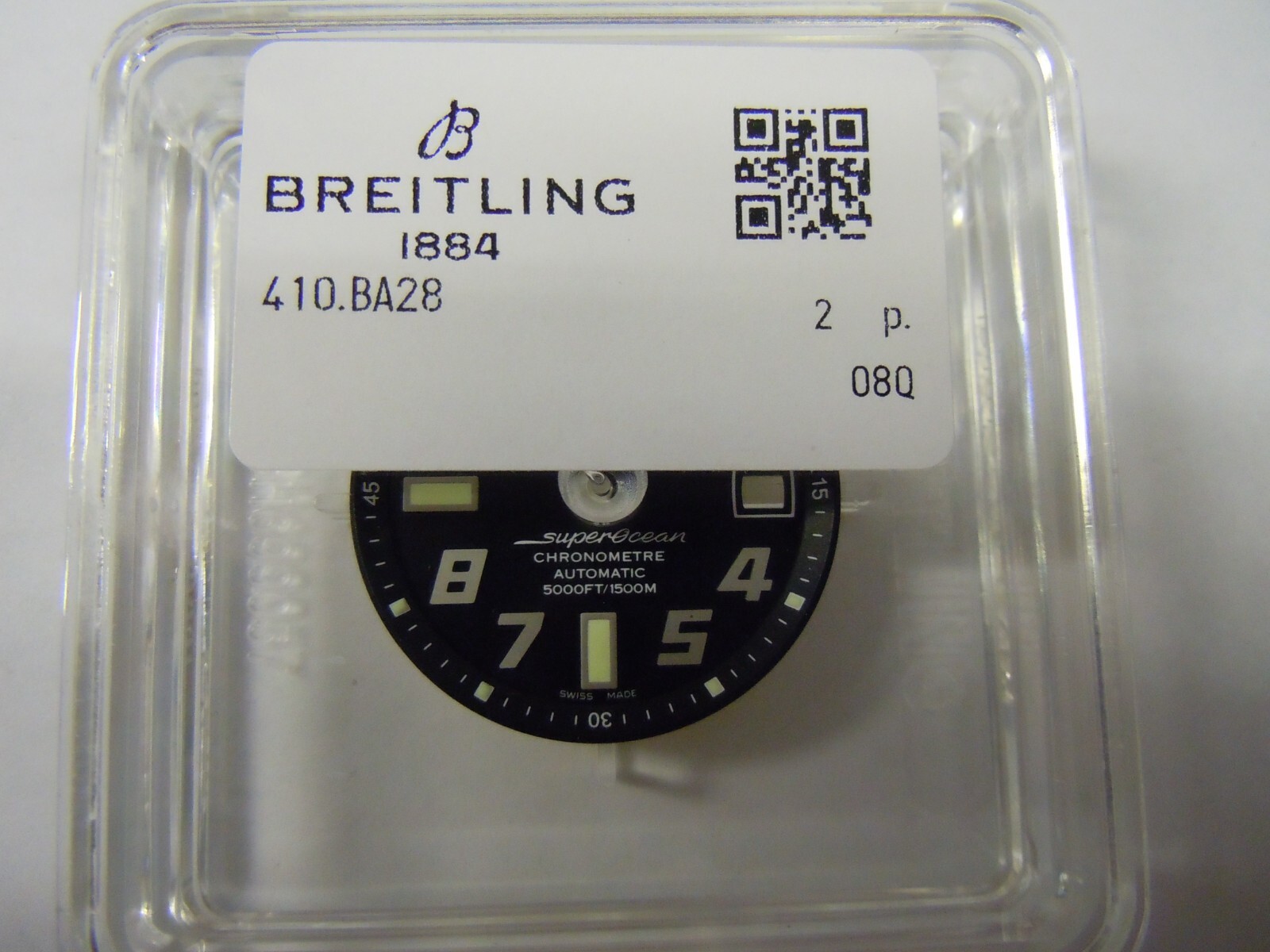 Genuine Breitling Black Dial Superocean A17364 part 410.BA28