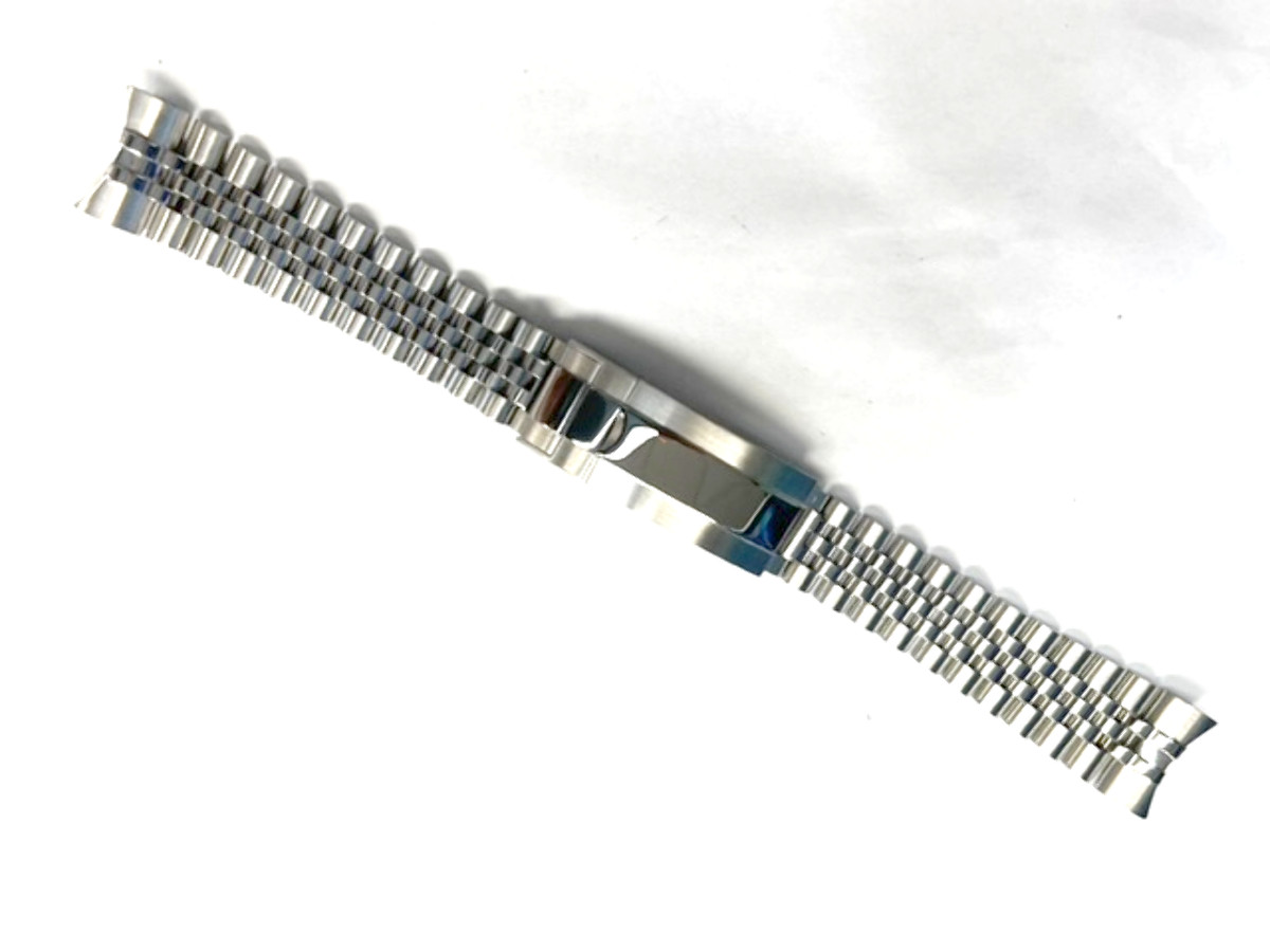19MM JUBILEE WATCH BAND FOR 34MM ROLEX 1500 1505 1550 AIRKING 14010M GLIDE LOCK