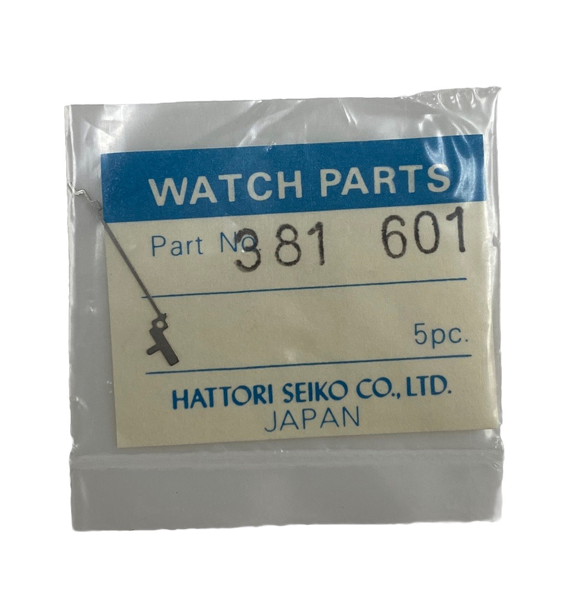 Seiko 381.601 Click for Cal. 6306A 6308A 6309A 6319A 6349A