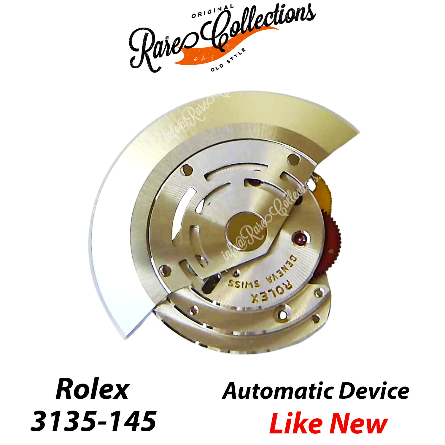 Rolex 3135-145 Equal to New Automatic Bridge Complete 3135 3130 3155 3156