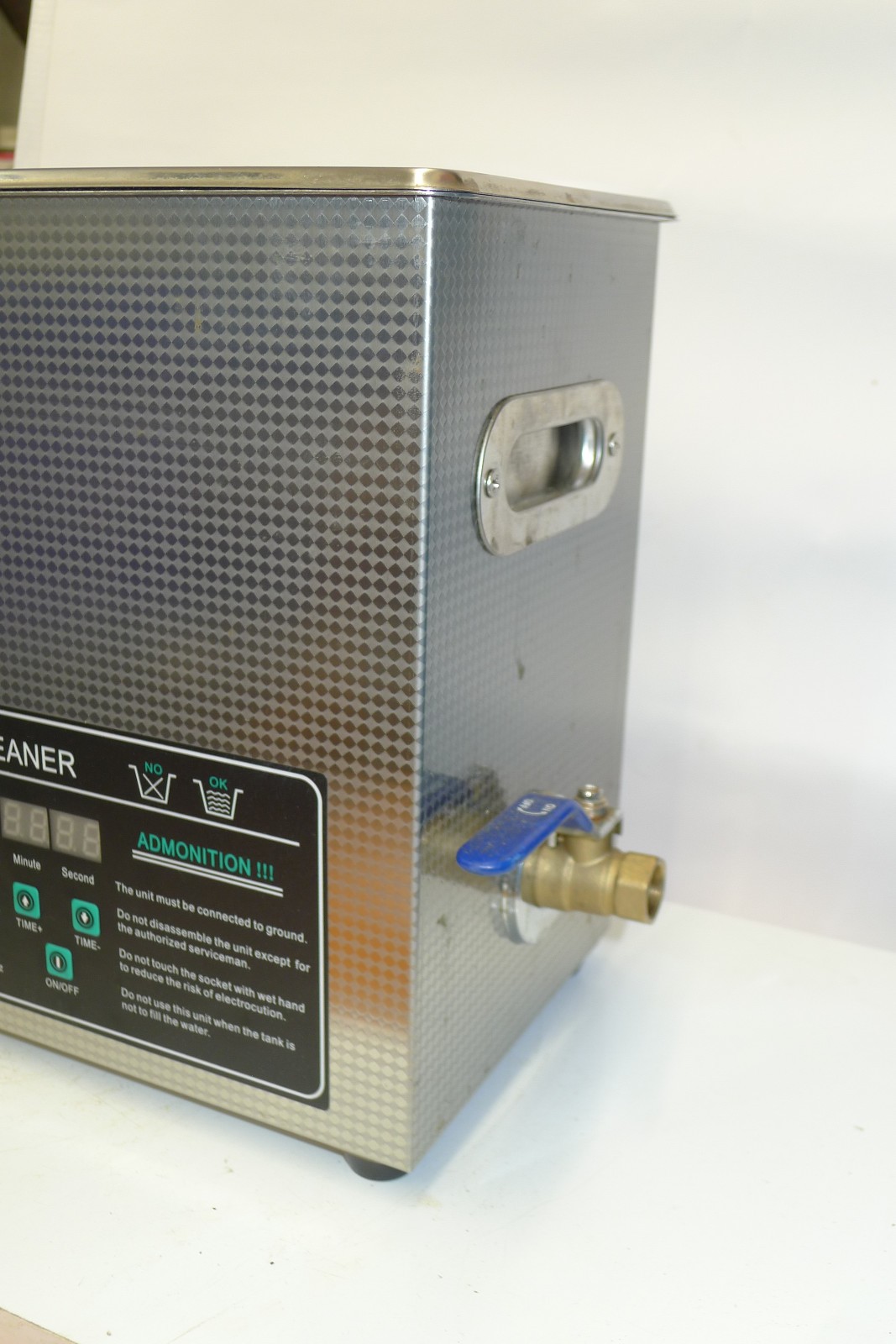 Ultrasonic Watch/parts Cleaning machine tank JPS30-AD (unused) 6L heated/timer