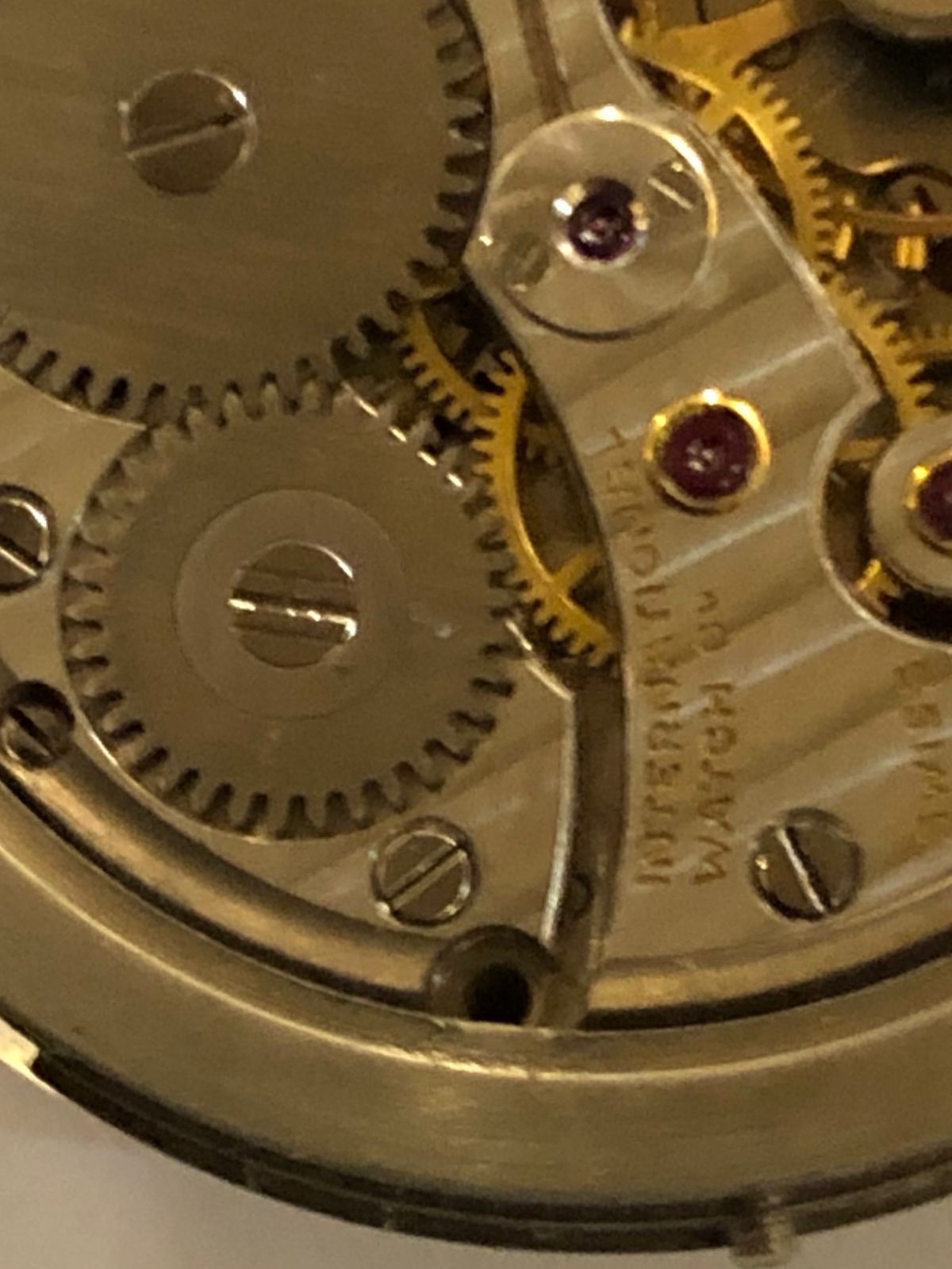 IWC Schaffhausen Cal C 89 Movement Good working plus dial
