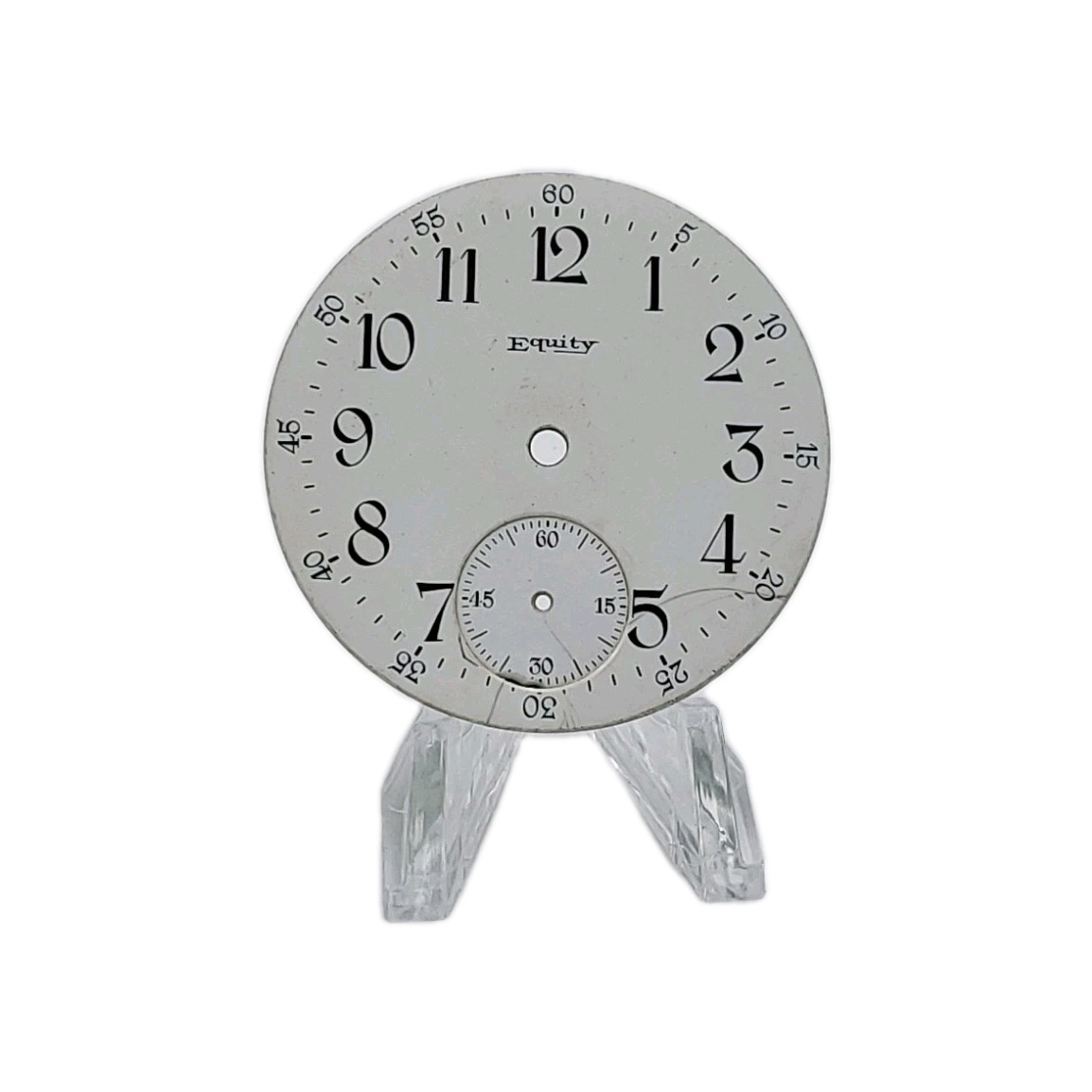 Equity 42.1mm Sunk Enamel Pocket Watch Dial Only (1000)