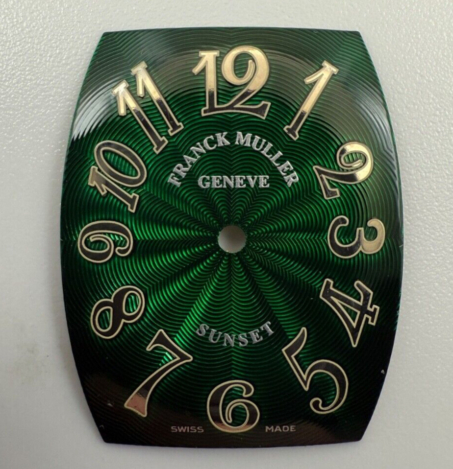 Franck Muller Sunset Green Dial ref. 2852 24,2 x 1,95 mm