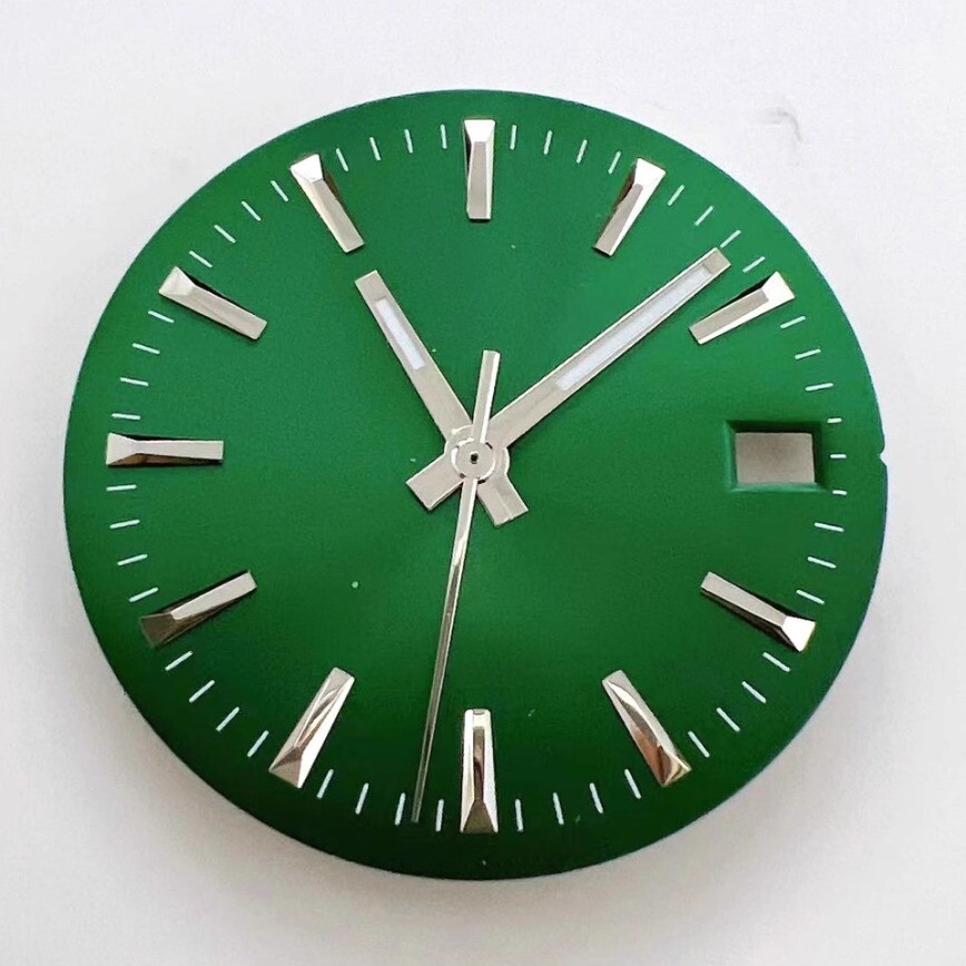 29mm/28.5mm Sunburst Dial + Hands Stud No Lume for NH35/8215/2836 Movement