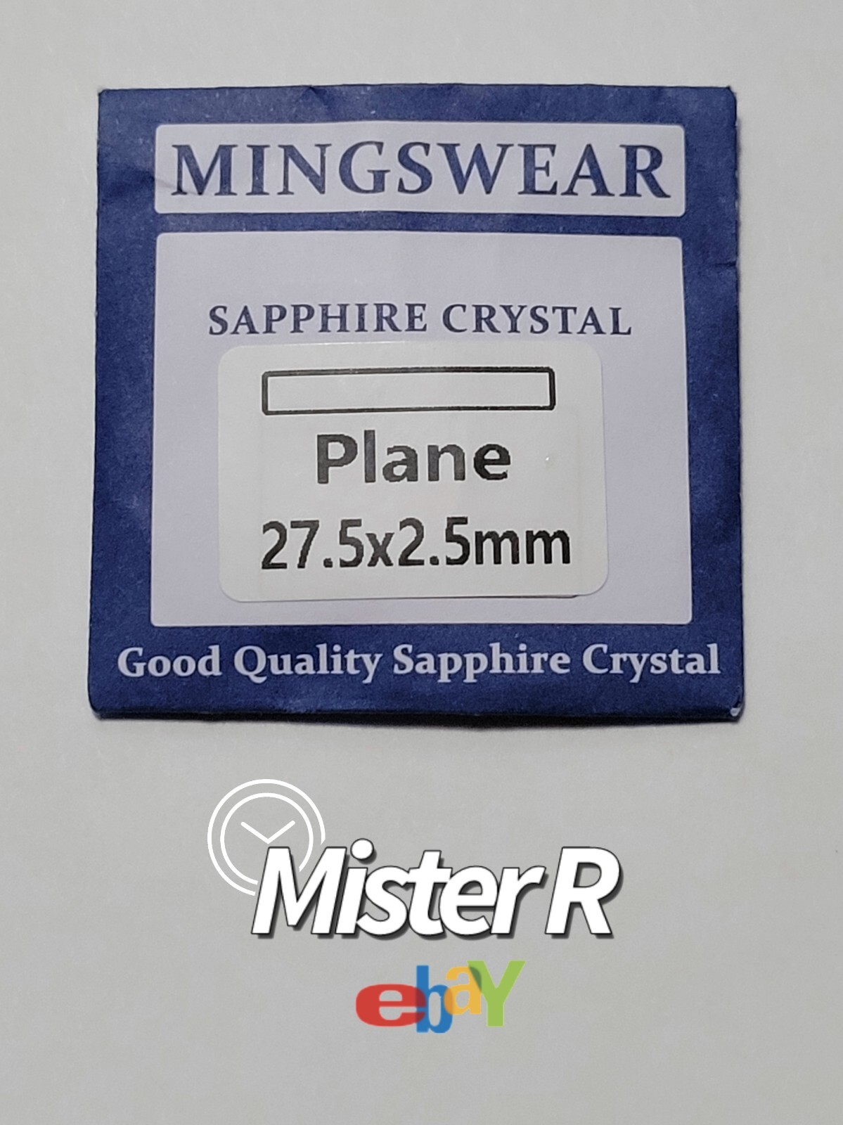 Sapphire Crystal • 27.5 × 2.5mm • TAG Heuer 1000 Replacement Glass