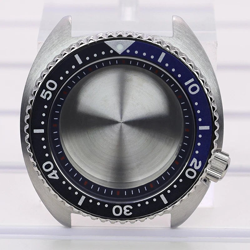 45mm Men’s Watch Case With Chapter Ring For Mod Abalone NH35 NH36 NH34/38 4R36