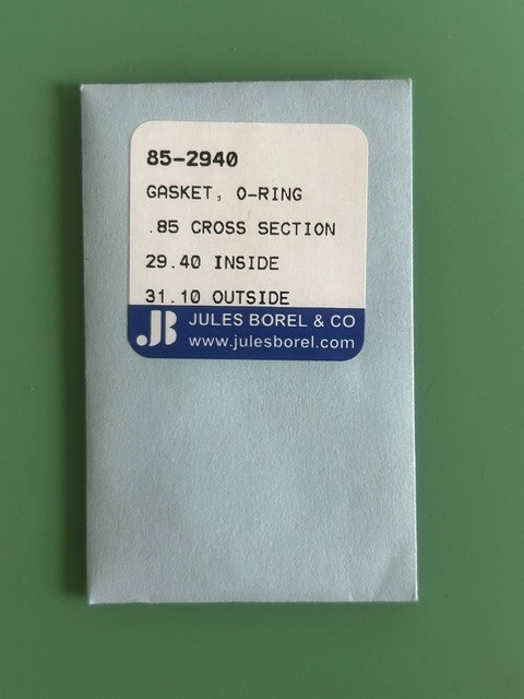 Borel – O-Ring Caseback Gaskets – 85 Series -.85mm Cross Section -23-29.4mm ID
