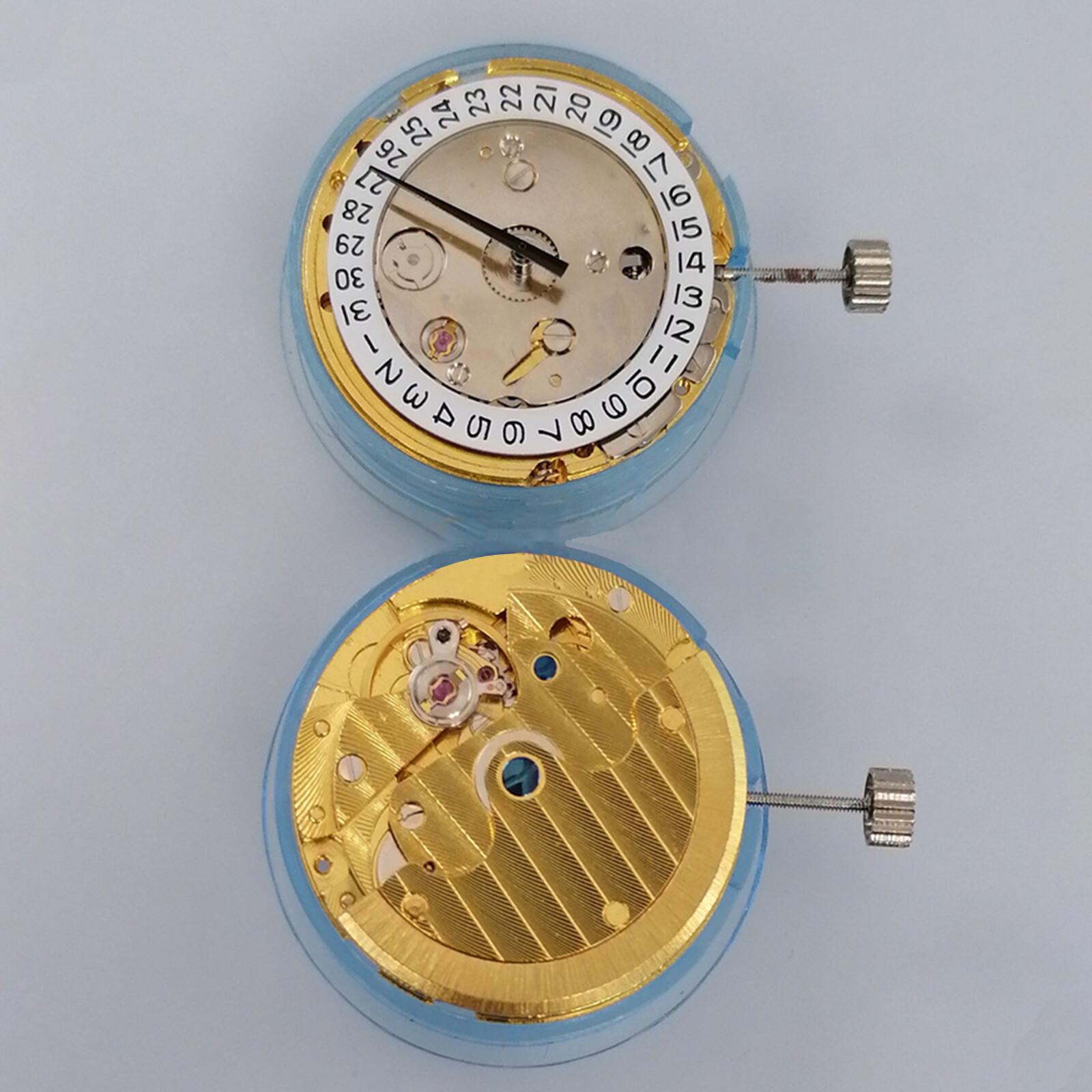 Single Calendar Engraving Mechanical Watch Movement for Tianjin T16 ST16 Watch