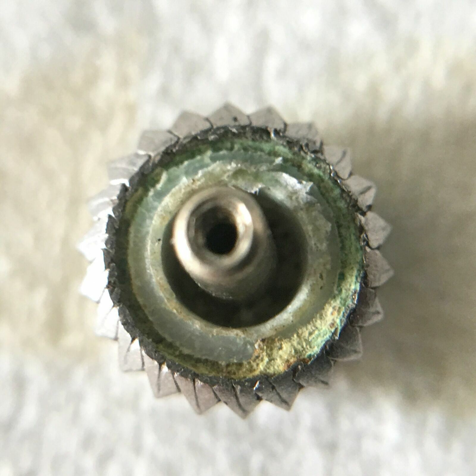 ROLEX SUPER OYSTER STAINLESS STEEL VINTAGE CROWN 100% GENUINE #W1139