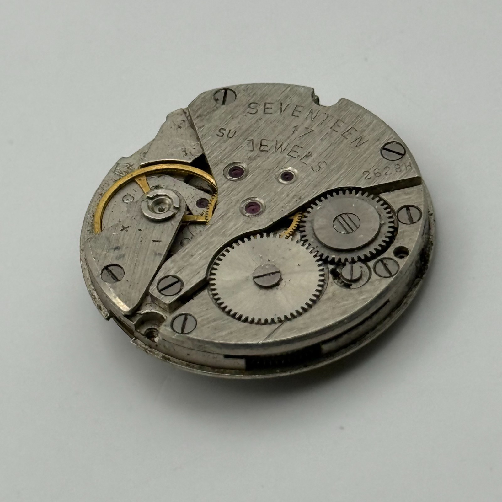 Poljot 2628.H Watch Movement Soviet 17 Jewels Manual Wind Parts Repair 26.6mm