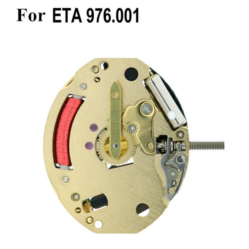 For Genuine ETA 976.001 Watch Movement Swiss 2 Hands, Replacement Repair Parts