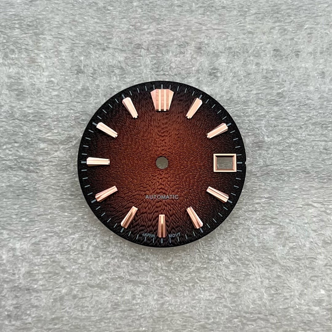 NH35 Dial 28.5mm Fine Pattern No Luminous for NH35 Movement Watch Parts
