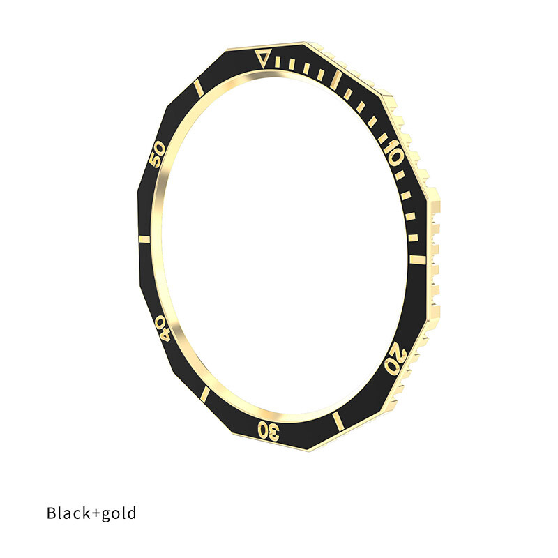 Time Bezel Style Frame Ring Case Metal Cover For Samsung Watch 6 Classic 43/47mm