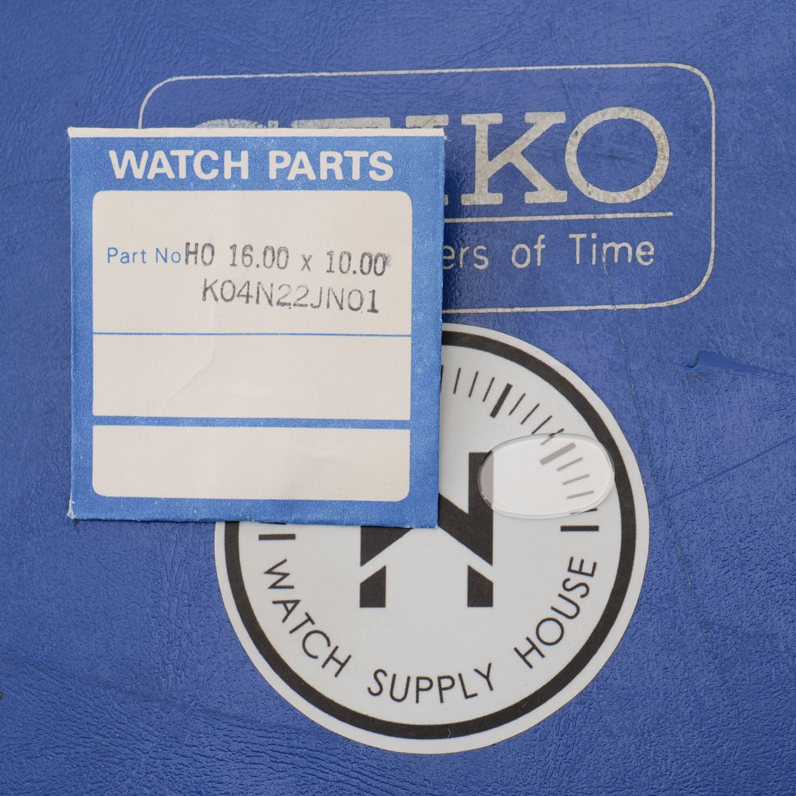 Seiko Original Watch Crystal Part K04N22JN01 Watchmakers New Old Stock (SEKG)