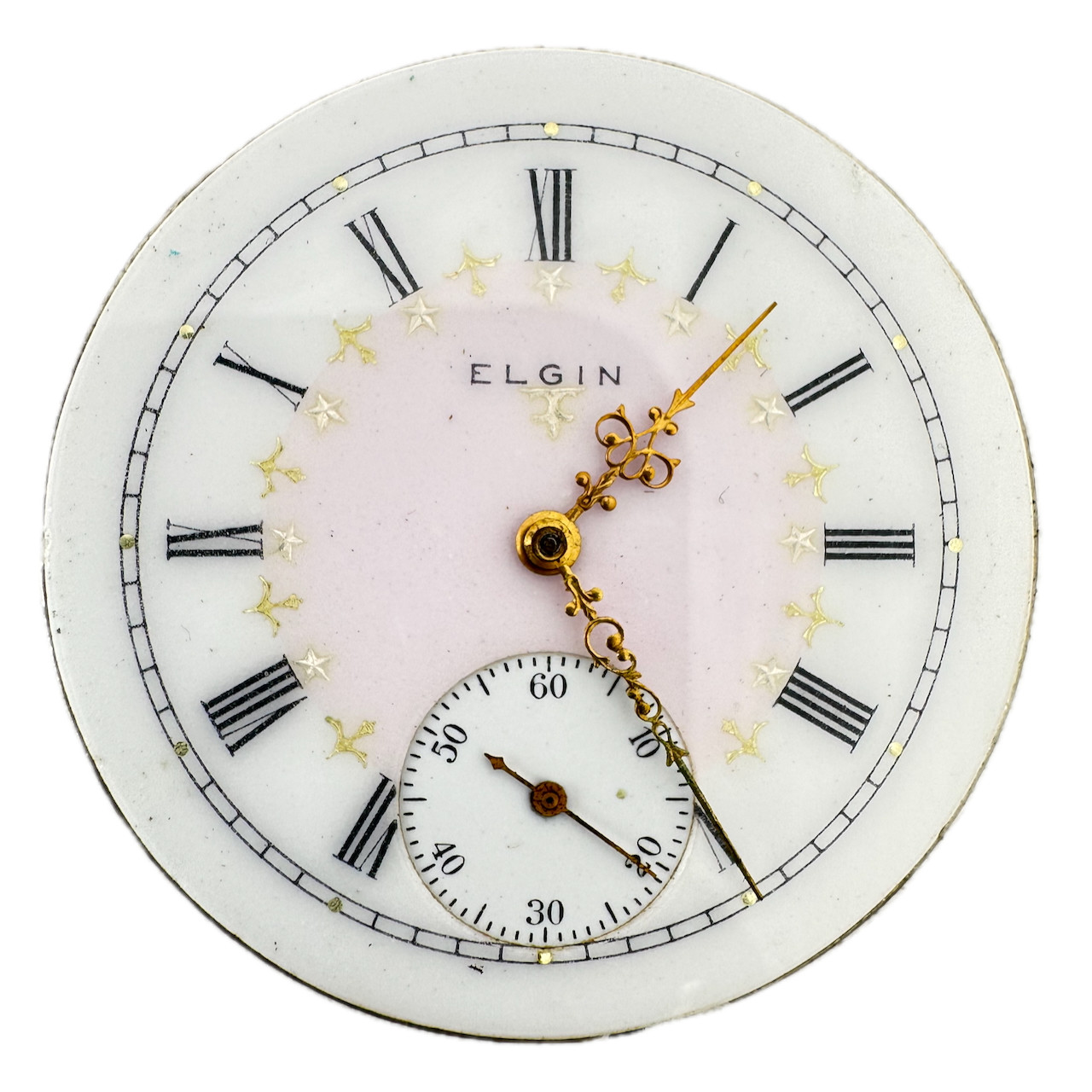 Antique 16s 1901 Elgin Multicolor 17 Jewel Hunter Pocket Watch Movement 241 USA